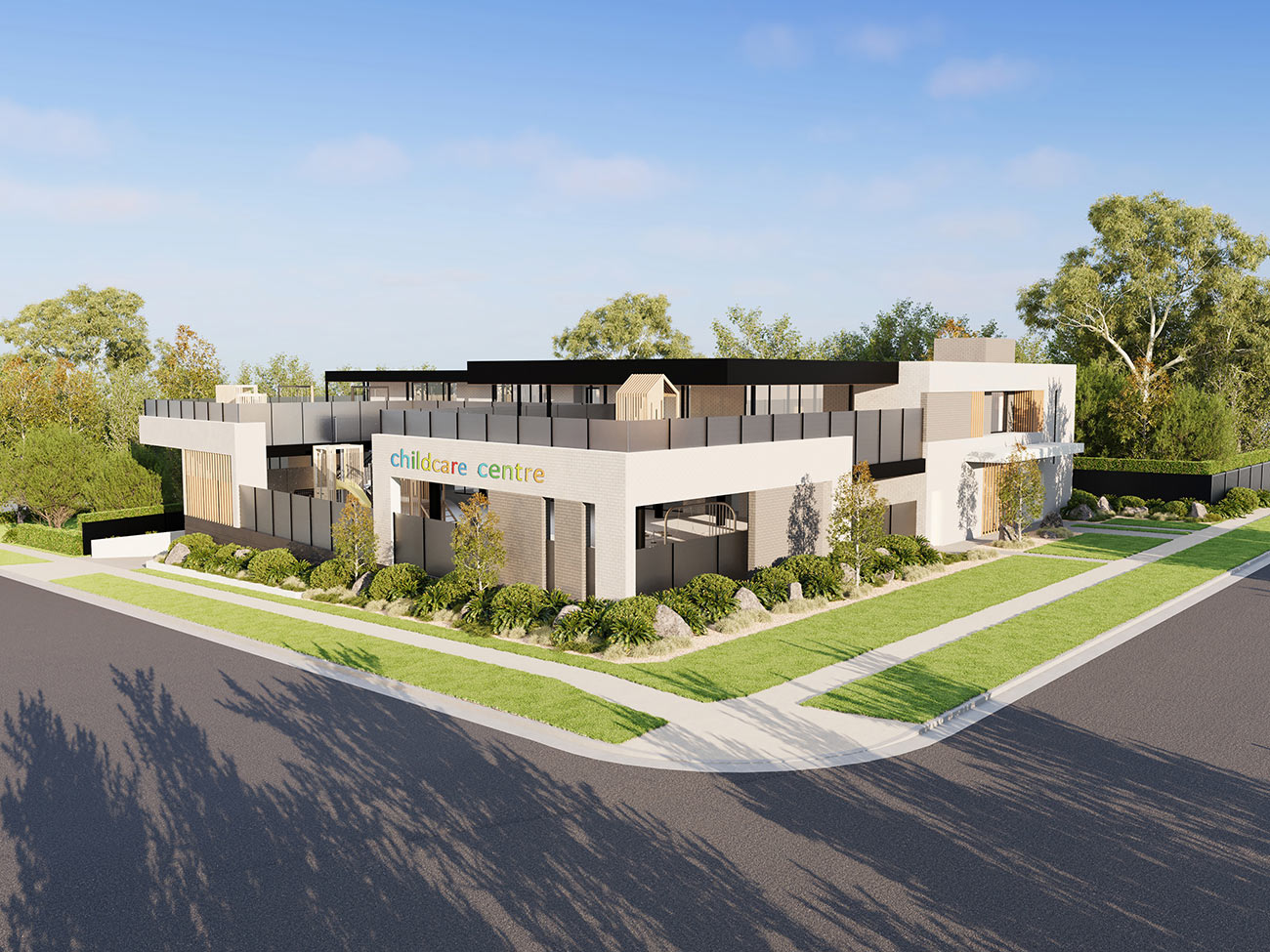 Education 3D Rendering for schools and childcare facilities by supercheap3D